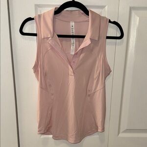 Lululemon Athletica Light Pink Sleeveless Tank Top